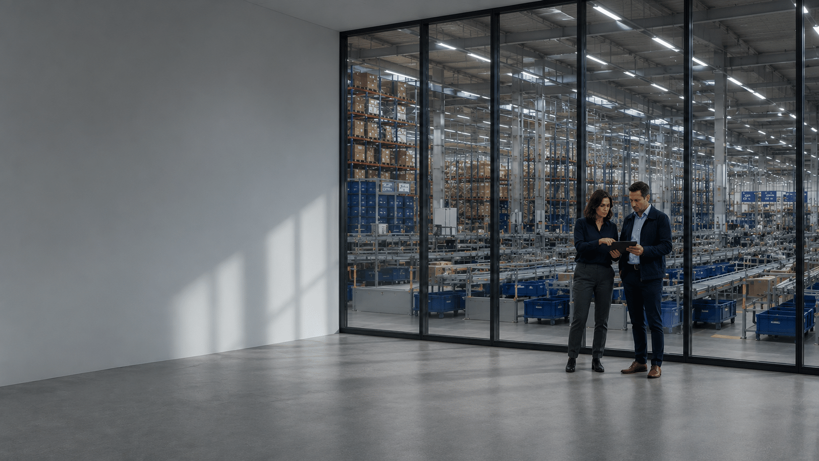 Leitstand Logistik