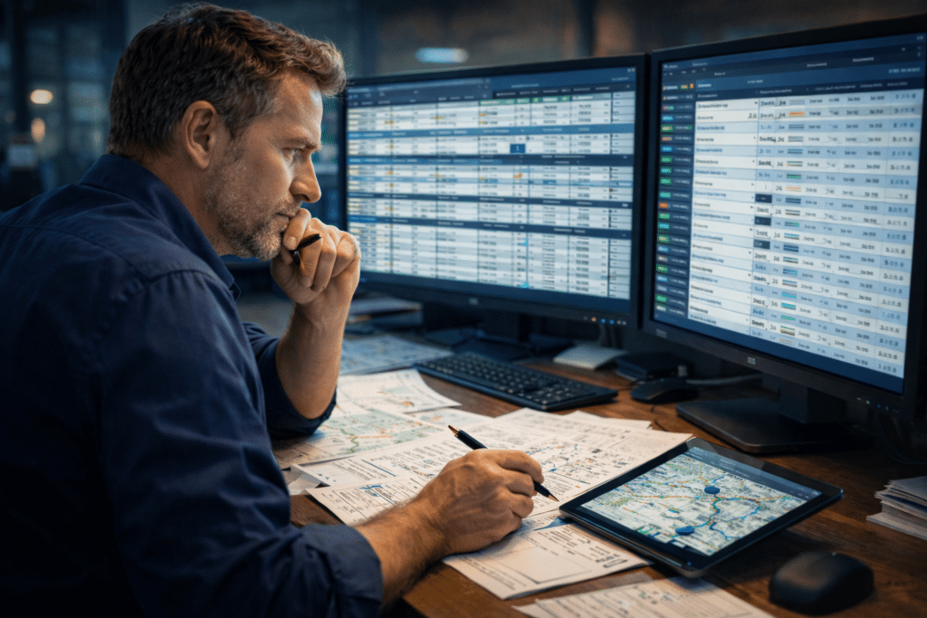 Manuelle Tourenplanung