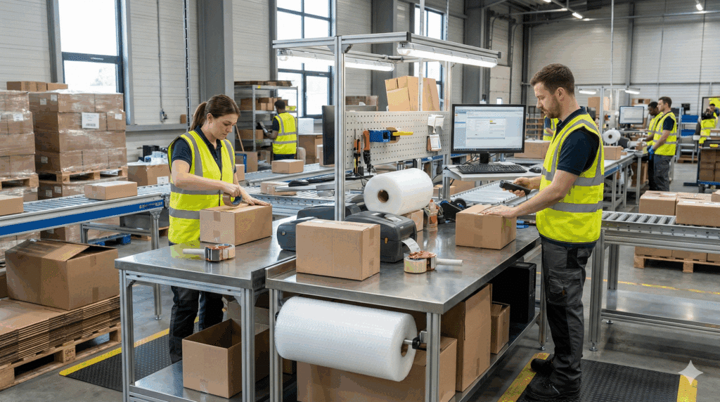 Kommissionierfehler vermeiden am Packplatz