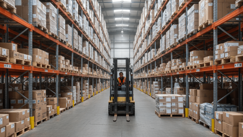 Staplerleitsysteme für ihr Lager