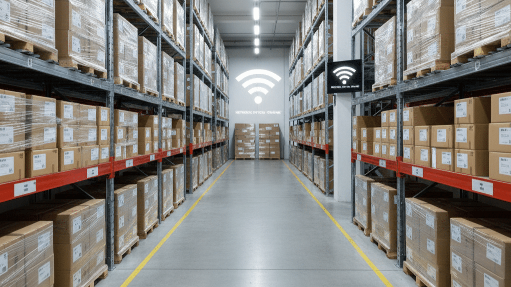 Wlan-Ausleuchtung im Lager