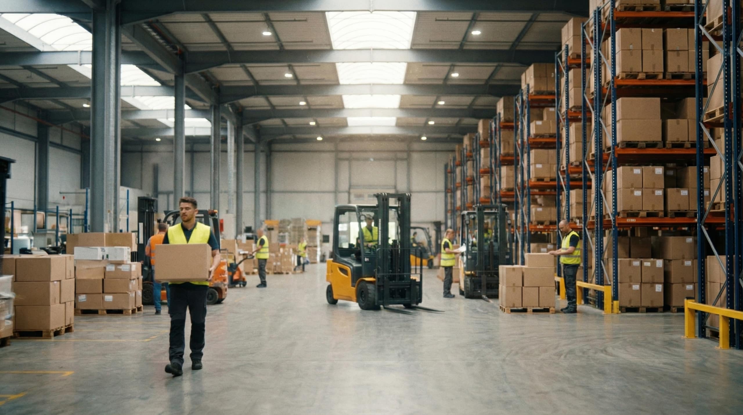 Inbetriebnahme eines Warehouse Management Systems (WMS)