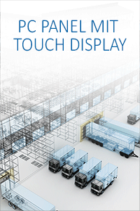 Logistik Lexikon PC Panel mit Touch Display