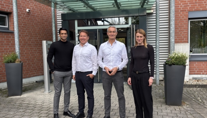 Die Geschäftsführung der proLogistik Group mit Stephan Mau, dem neuen Geschäftsführer der proLogistik GmbH.