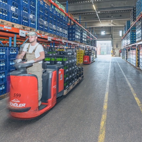 Die Brauerei Gold Ochsen setzt für ihren Erfolg auf pL-Store® von proLogistik