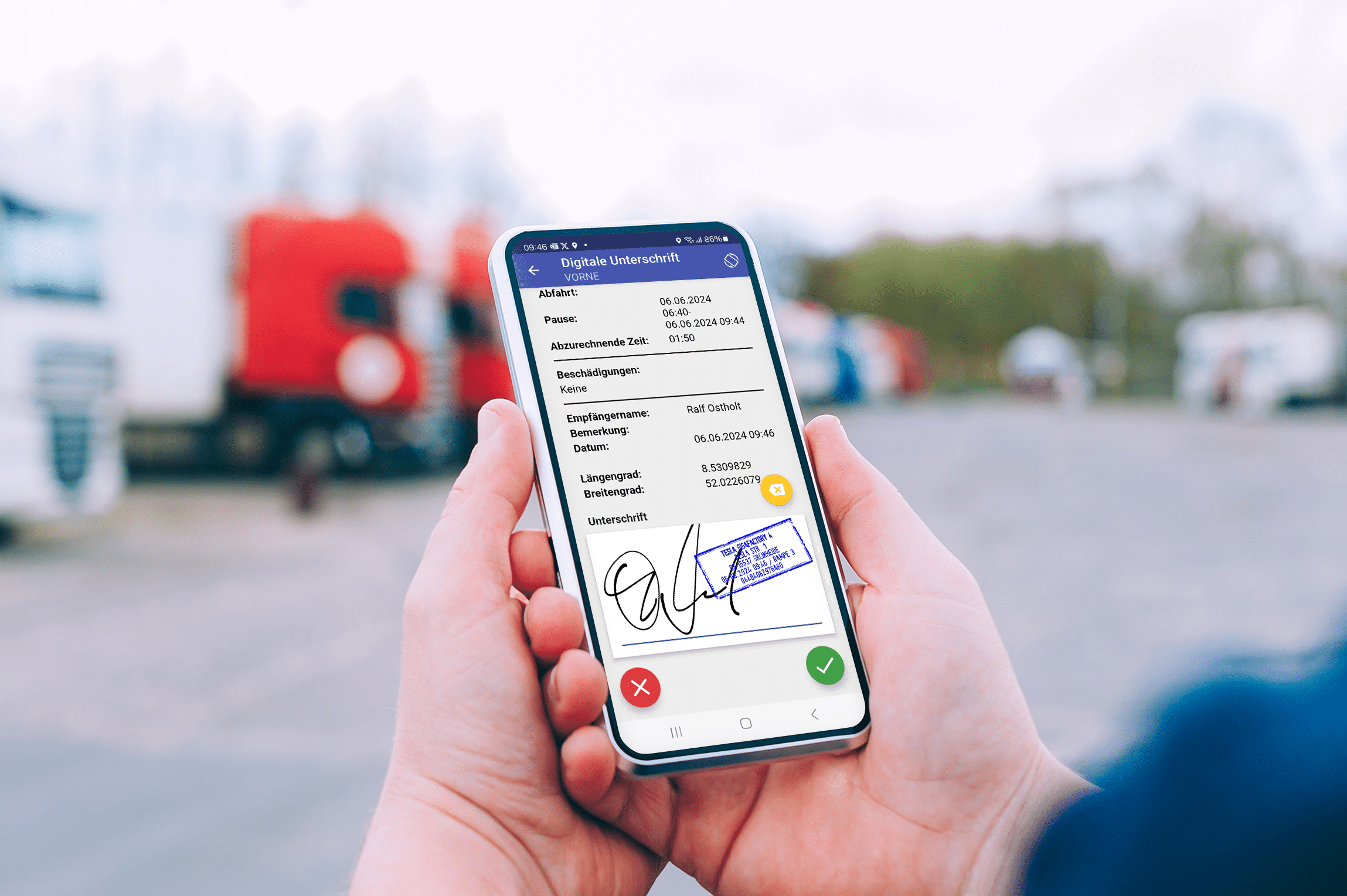 pLG e-CMR, der digitale Frachtbrief