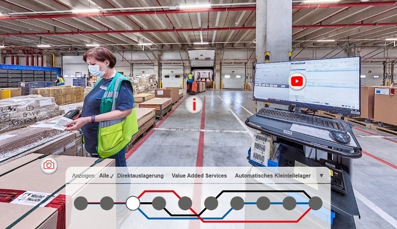 Vereinfachte Intralogistik beim Wareneingang
