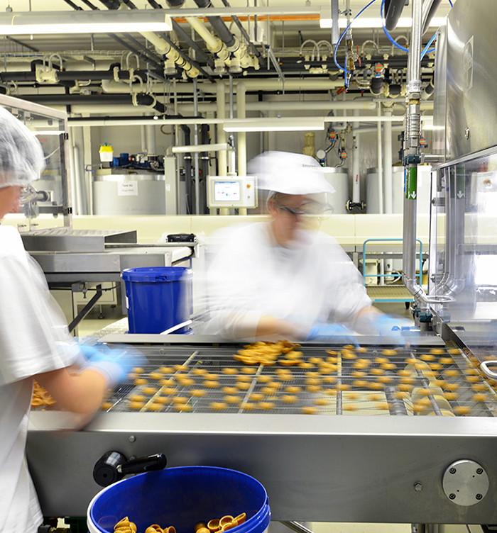 Produktion und Fertigung in der Lebensmittelindustrie